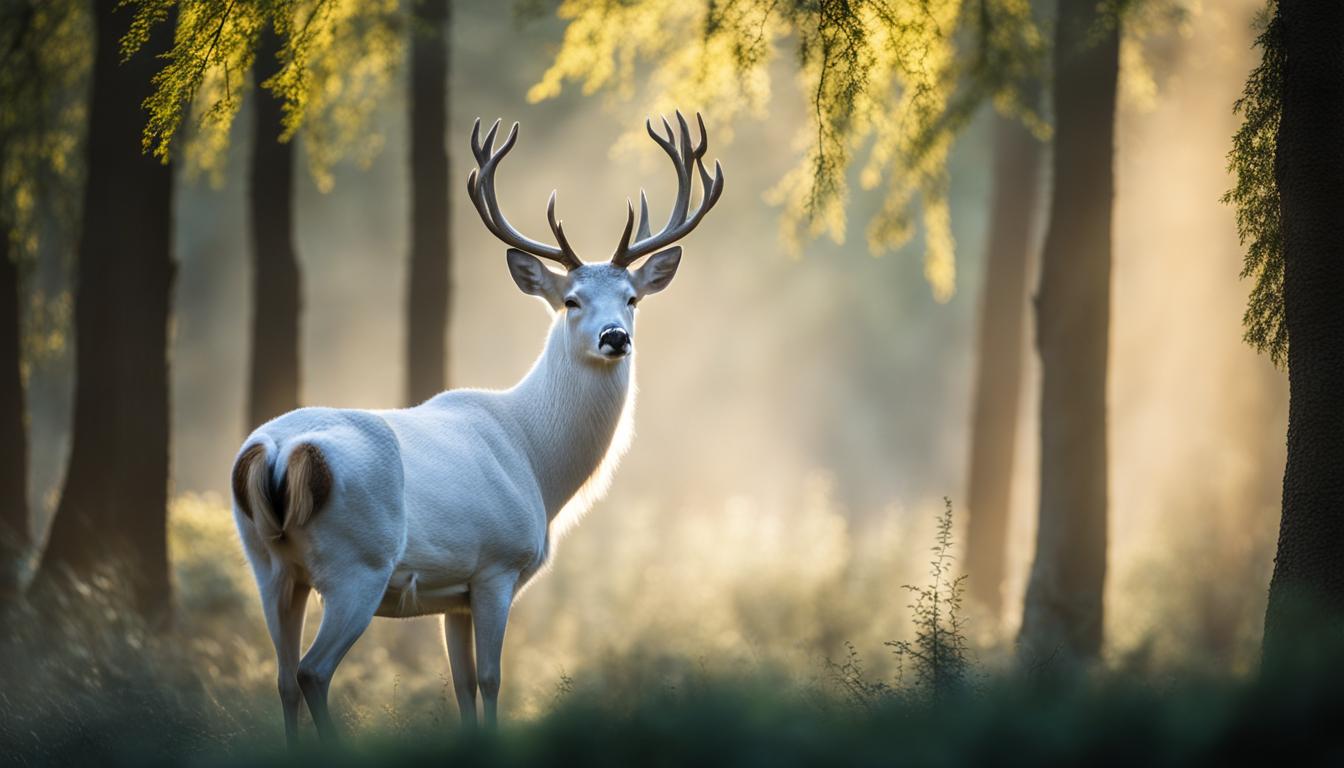 is it good luck to see a white deer