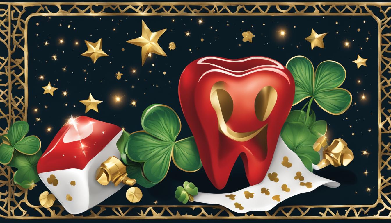 is it good luck when your tooth falls out on new years
