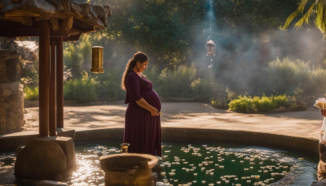 is it weird to say good luck to pregnant woman