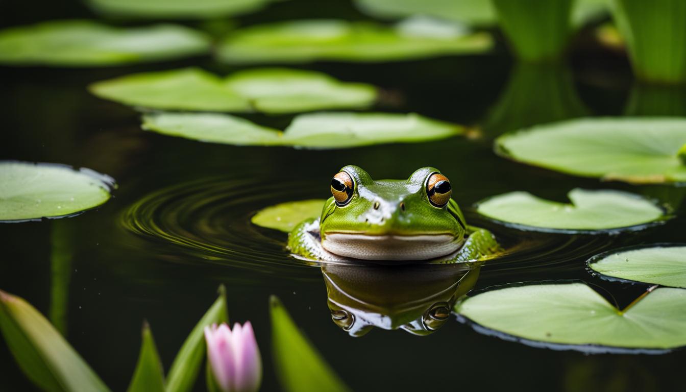 is rescuing a frog considered good luck