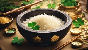 is rice good luck on new year's eve