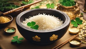 is rice good luck on new year's eve