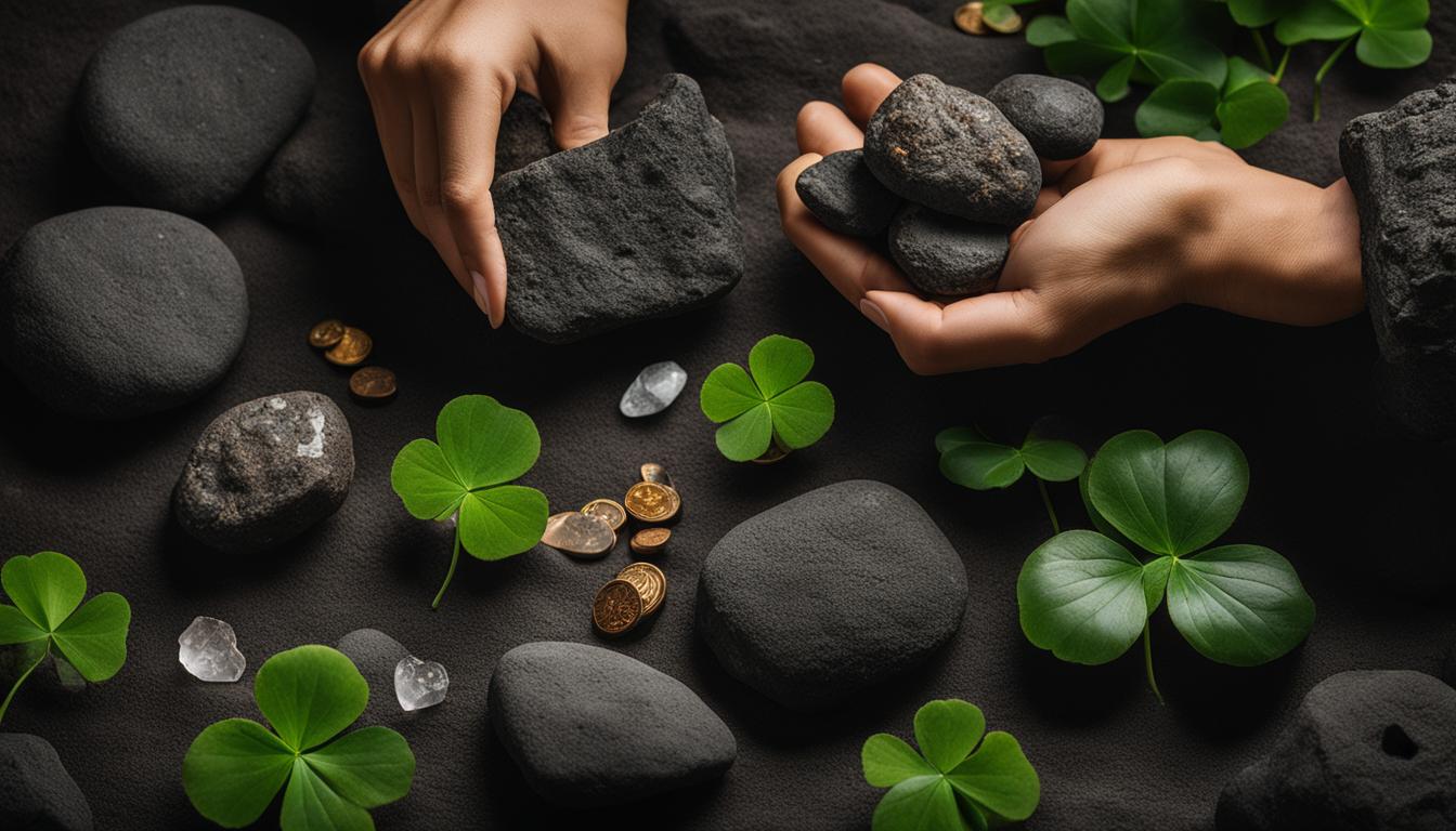 is volcanic rock good luck to have