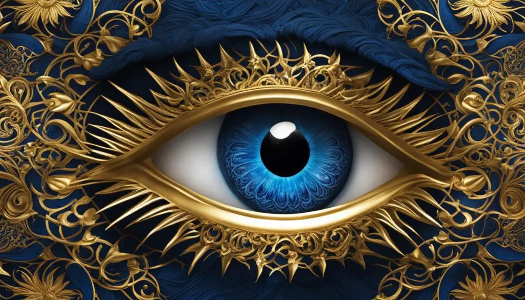 lucky blue eye symbolism