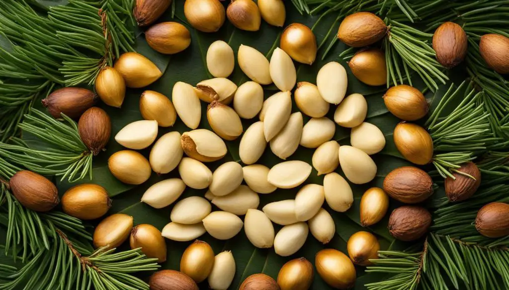 lucky food pine nuts