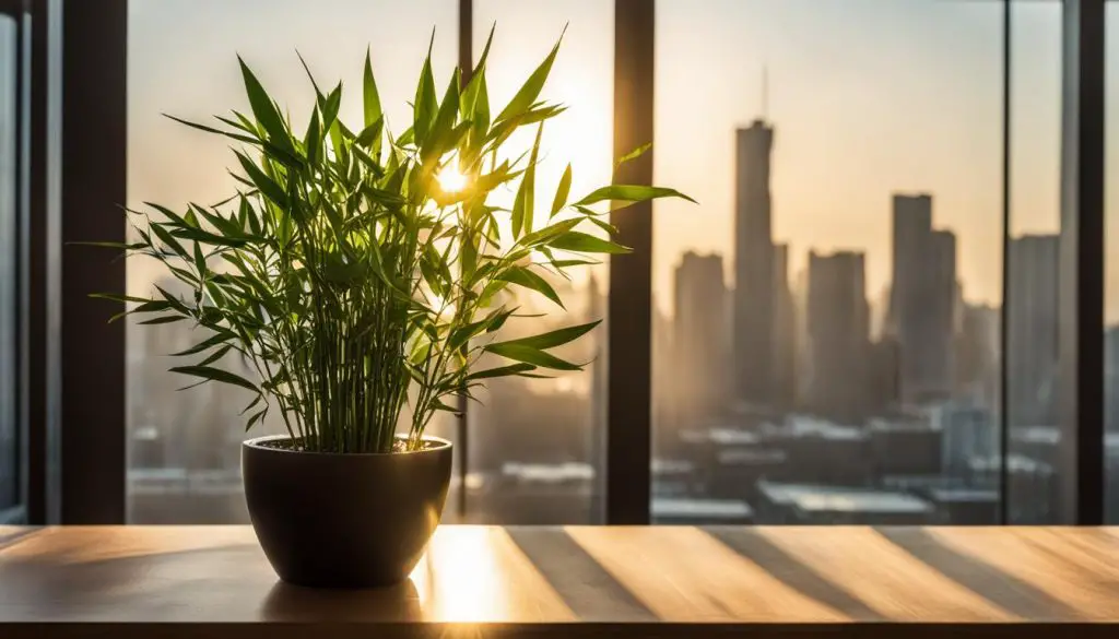placement of lucky bamboo plant