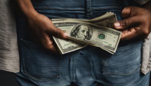 saving 5 dollars in your pocket good luck?