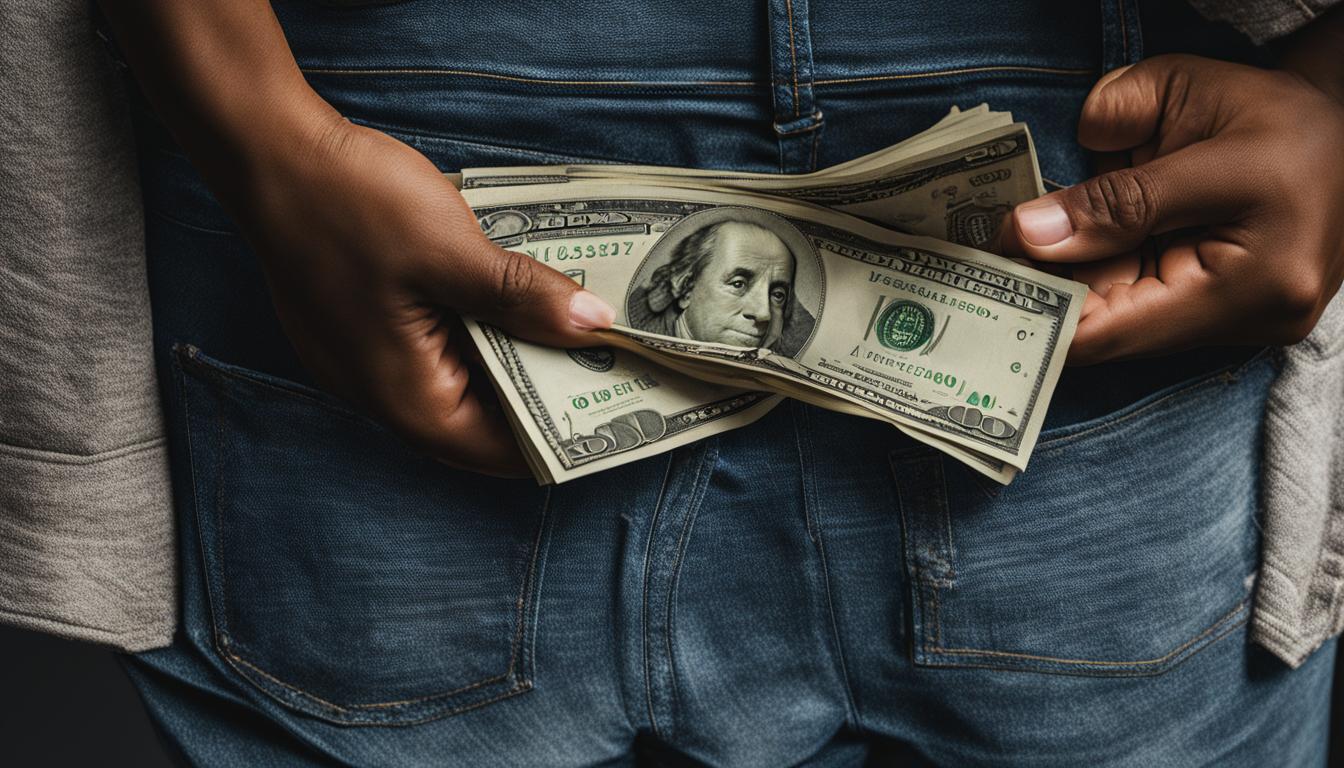 saving 5 dollars in your pocket good luck?
