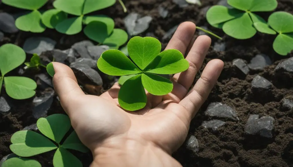 superstitions about clovers