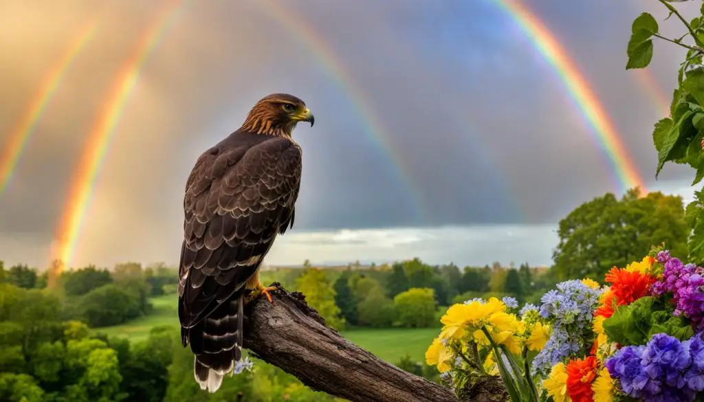 superstitions about hawks in your garden