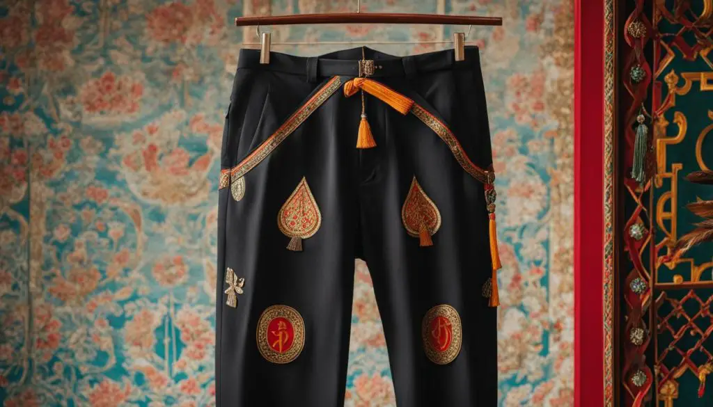 superstitions about pants leg direction