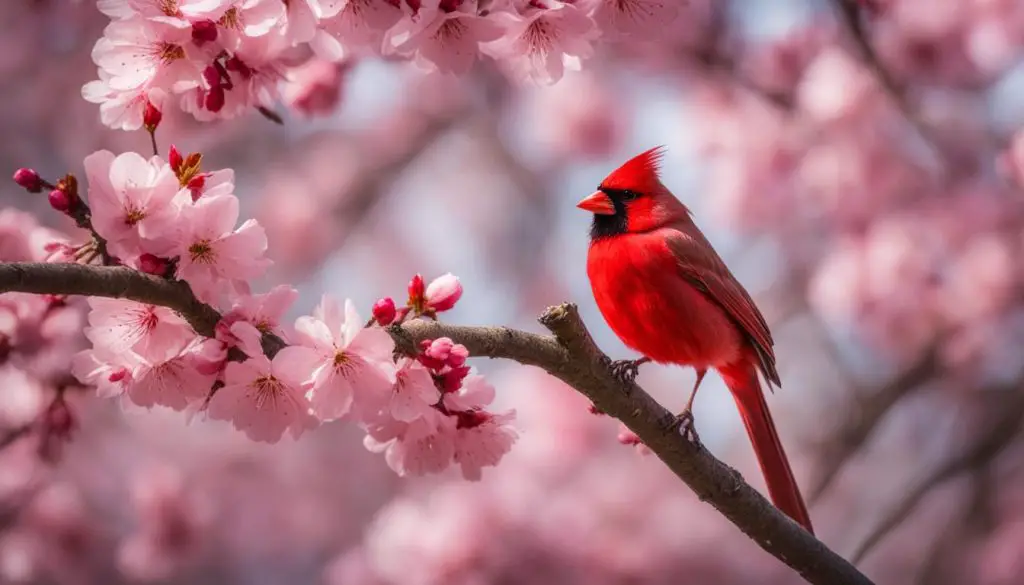 symbolism of cardinals as a ray of hope