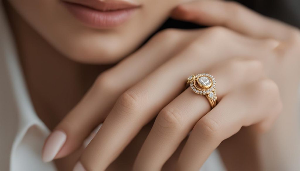wearing a good luck ring correctly