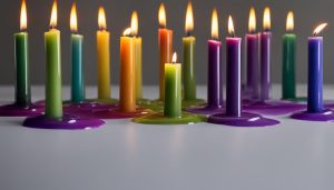 what color candle is for good luck
