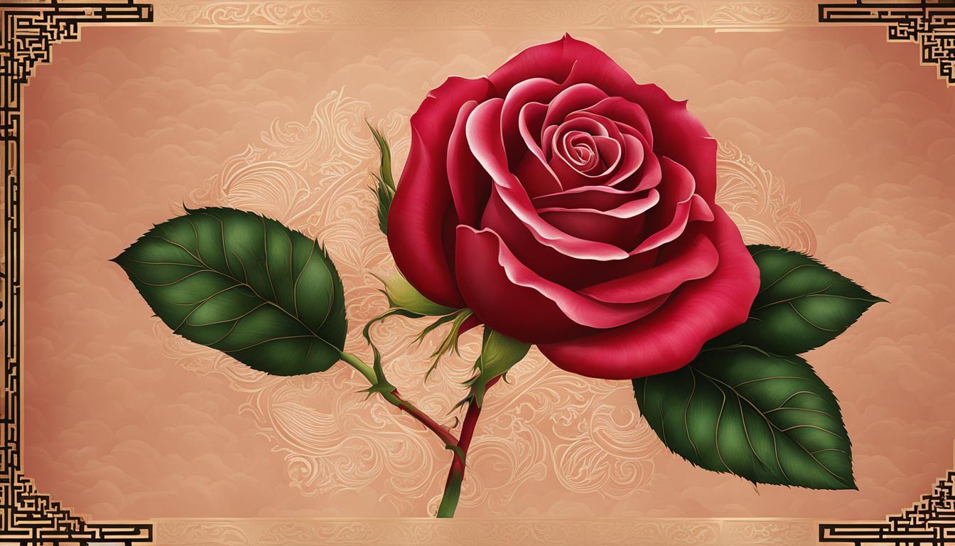 what color rose is good luck in china