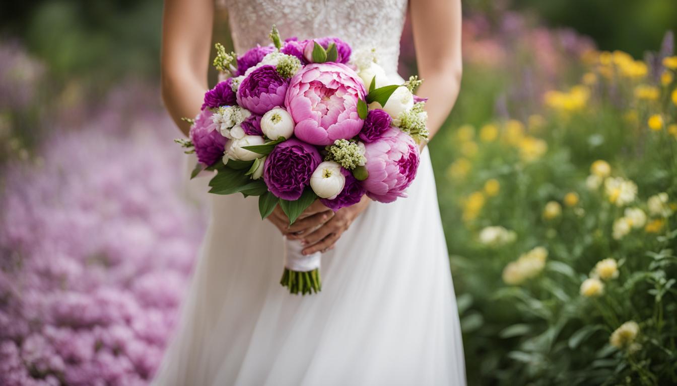 what flowers are good luck for a wedding?