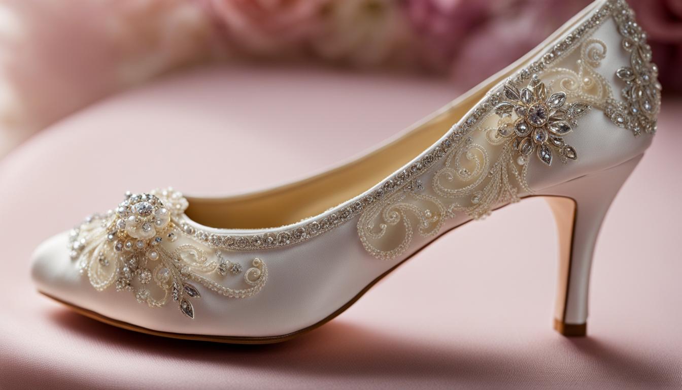 what is put in a bride shoe for good luck