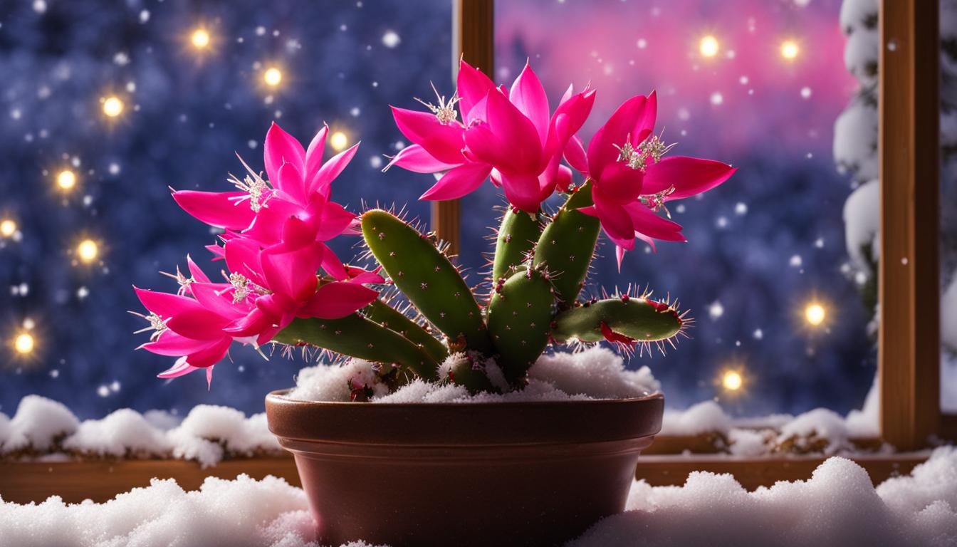 what prickly plant is good luck during christmas