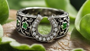 where should a good luck ring be placed women