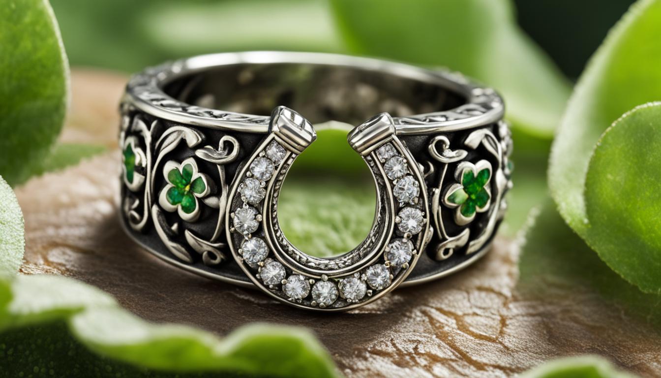 where should a good luck ring be placed women