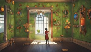 which direction to face a mirror on wall for good luck