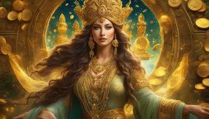 which goddess brings wealth and good luck