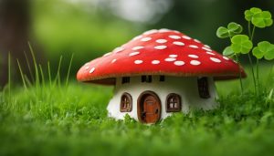 why is a mushroom good luck in Germany?
