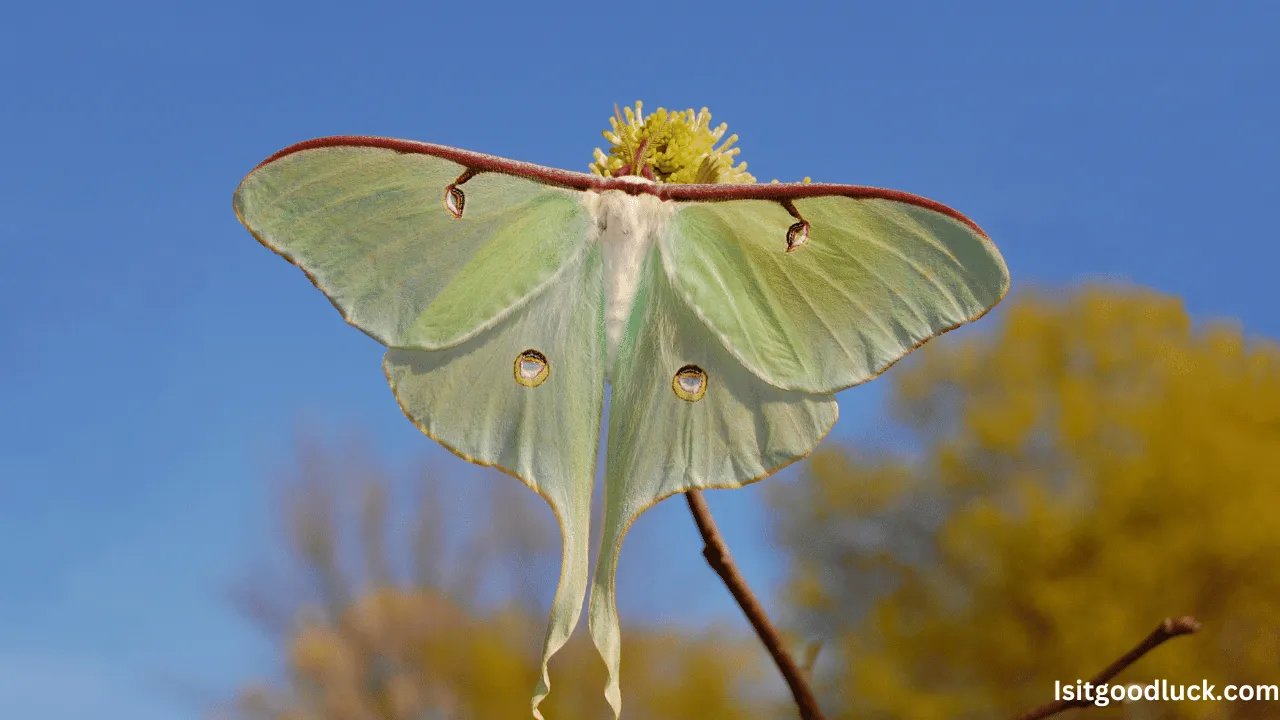 Is It Good Luck to See a Luna Moth